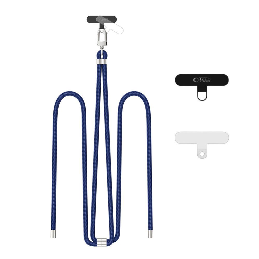 Muud kaubad Tech-Protect Tech-Protect C7S Rope Crossbody Leash - Navy Blue