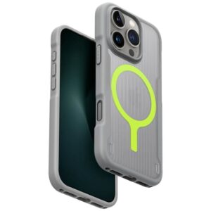 Kitos prekės UNIQ  Uniq Combat Active Magclick Charging Case for iPhone 16 Pro - Gray 