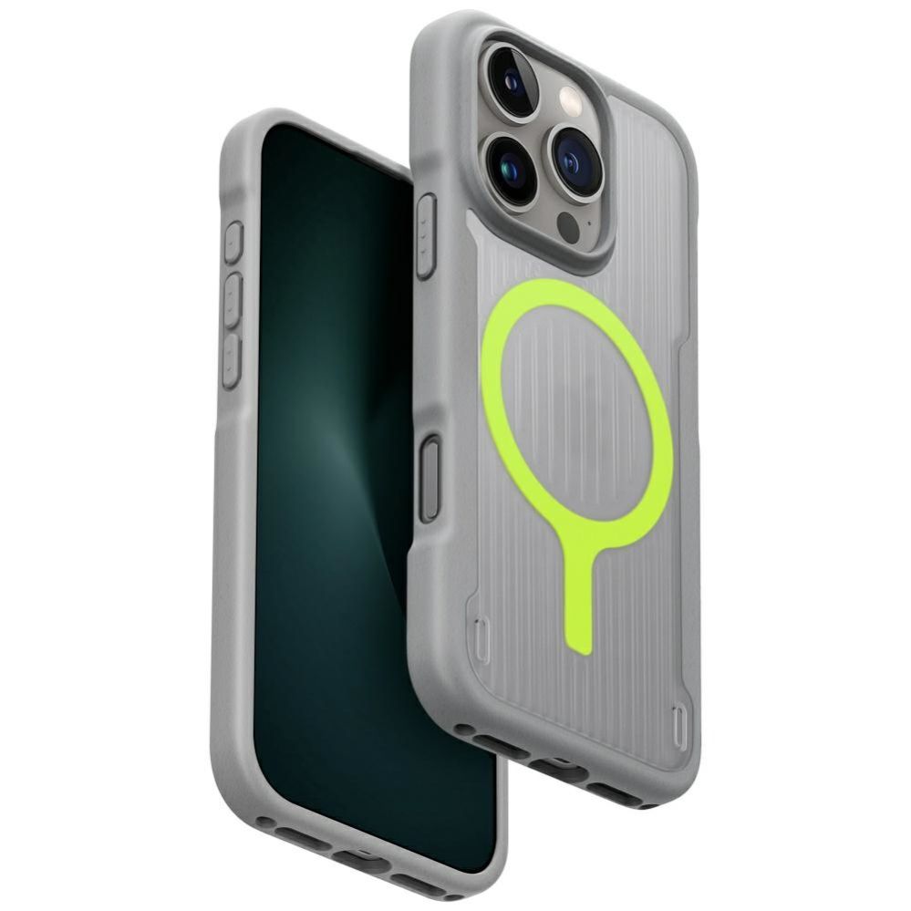 Muud kaubad UNIQ Uniq Combat Active Magclick Charging Case for iPhone 16 Pro - Gray