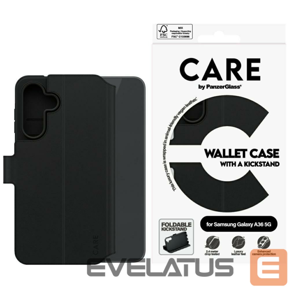 Other goods Panzer Glass CARE by PanzerGlass Feature Wallet Kickstand Case for Samsung Galaxy A36 5G - Black