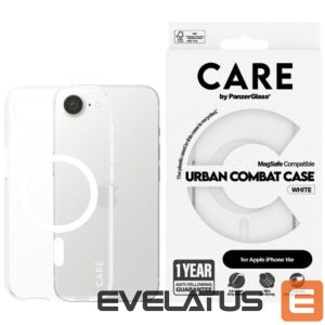 Muud kaubad Panzer Glass  CARE by PanzerGlass Flagship Urban Combat White MagSafe iPhone 16e Case - Clear 