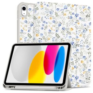 Citas preces Tech-Protect  Tech-Protect SC Pen Case for iPad 10.9" 2022 (10th gen.) / 11" 2025 (11th gen.) - Daisies with Leaves 