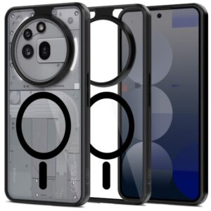 Citas preces Tech-Protect  Tech-Protect MagMat MagSafe Case for Nothing Phone 3A Pro - Clear Black 