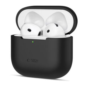 Citas preces Tech-Protect  Tech-Protect Silicone Case for Apple AirPods 4 - Black 