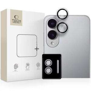 Citas preces Tech-Protect  Tech-Protect Camring Fit+ Camera Cover for Samsung Galaxy s25 Edge - Clear 
