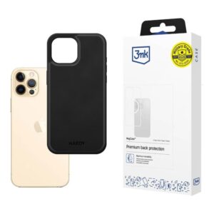 Other goods 3MK  3mk Hardy Apple Silky Leather MagCase for Apple iPhone 12 Pro Max - Black 