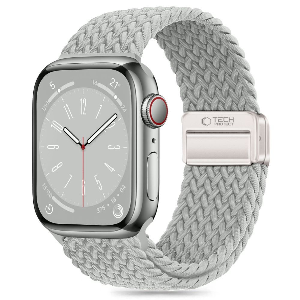 Muud kaubad Tech-Protect Tech-Protect Nylon Strap for Apple Watch 44 / 45 / 46 / 49 mm - Gray