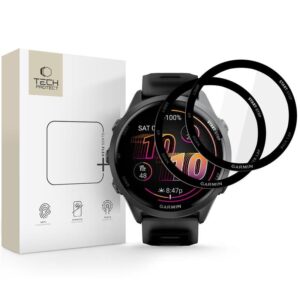 Citas preces Tech-Protect  Tech-Protect Glass Flex+ 2-pack hybrid glass for Garmin Forerunner 970 / 570 47 mm - black 