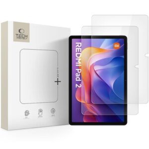 Citas preces Tech-Protect  Tech-Protect Glass Fit+ 2-pack tempered glass for Xiaomi Redmi Pad 2 11.0 / SE 11.0 - transparent 
