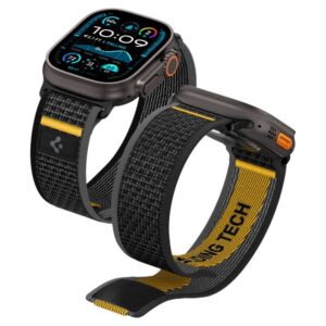 Kitos prekės Spigen  Spigen Athlex Air Strap for Apple Watch 44 / 45 / 46 / 49 mm - Black 