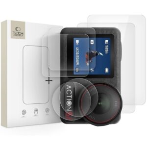 Citas preces Tech-Protect  Tech-Protect Glass Fit+ 2-pack tempered glass for DJI Osmo Action 5 Pro - transparent 