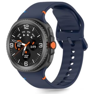 Citas preces Tech-Protect  Tech-Protect Silicone Strap for Samsung Galaxy Watch 40/44/46 mm - Navy Blue 