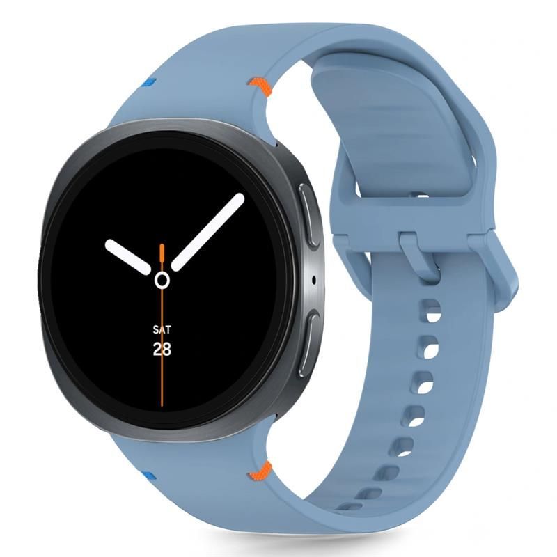 Citas preces Tech-Protect Tech-Protect Silicone Strap for Samsung Galaxy Watch 40/44/46 mm - Blue