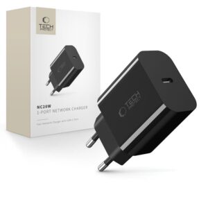 Other goods Tech-Protect  Tech-Protect NC20W USB-C 1-Port PD20W Wall Charger - Black 