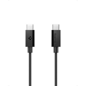 Kitos prekės Spigen  Spigen EB6020CC 60W Cable + USB-C / USB-C Cable 200 cm - Black 