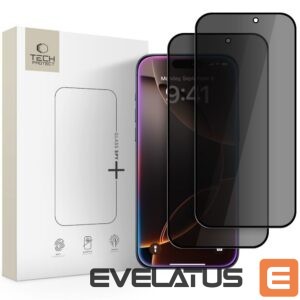 Citas preces Tech-Protect  Tech-Protect Glass Spy+ 2-pack privacy glass for iPhone 16 Pro Max /17 Pro Max 