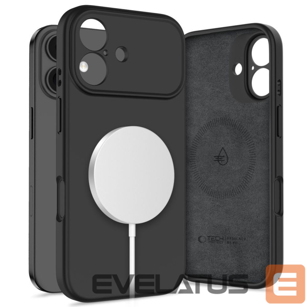 Citas preces Tech-Protect Tech-Protect Silicone MagSafe Case for iPhone 17 - Black