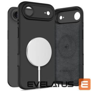 Citas preces Tech-Protect  Tech-Protect Silicone MagSafe Case for iPhone 17 Air - Black 