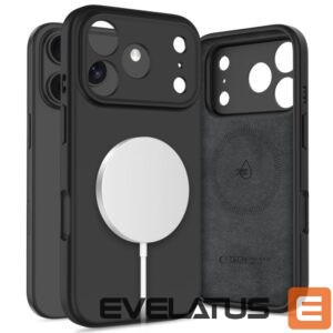 Citas preces Tech-Protect  Tech-Protect Silicone MagSafe Case for iPhone 17 Pro - Black 