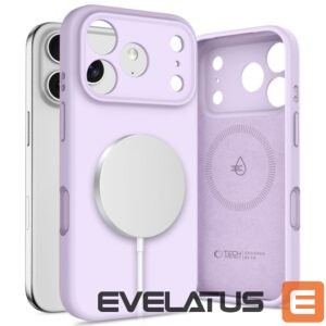 Citas preces Tech-Protect  Tech-Protect Silicone MagSafe Case for iPhone 17 Pro - Purple 