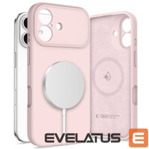 Citas preces Tech-Protect  Tech-Protect Silicone MagSafe Case for iPhone 17 - Pink 