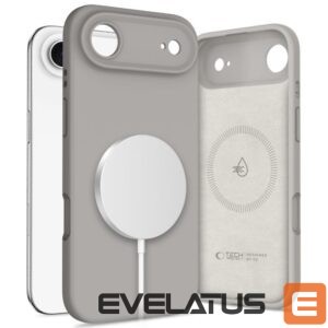 Citas preces Tech-Protect  Tech-Protect Silicone MagSafe Case for iPhone 17 Air - Gray 