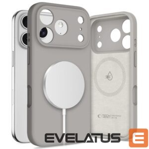 Citas preces Tech-Protect  Tech-Protect Silicone MagSafe Case for iPhone 17 Pro - Gray 