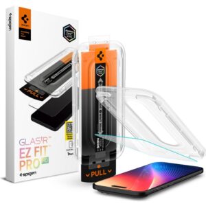 Kitos prekės Spigen  Spigen Glas.TR EZ Fit Pro Tempered Glass for iPhone 17 Air - Transparent 