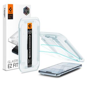 Kitos prekės Spigen  Spigen Glas.TR EZ Fit 2-pack tempered glass for iPhone 17 Air - transparent 