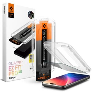Kitos prekės Spigen  Spigen Glas.TR EZ Fit Pro Privacy Glass for iPhone 16 Pro / 17 / 17 Pro 