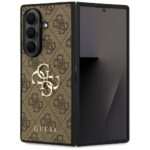 Citas preces Guess  Guess Big 4G Logo Classic Logo Case for Samsung Galaxy Z Fold7 - Brown 