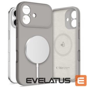 Citas preces Tech-Protect  Tech-Protect Silicone MagSafe Case for iPhone 17 - Gray 
