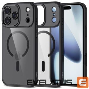 Citas preces Tech-Protect  Tech-Protect MagMat MagSafe Case for iPhone 17 Pro - Clear Black 