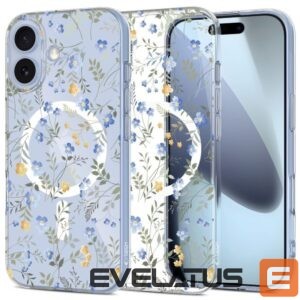Citas preces Tech-Protect  Tech-Protect FlexAir MagSafe Case for iPhone 17 - Daisies with Leaves 