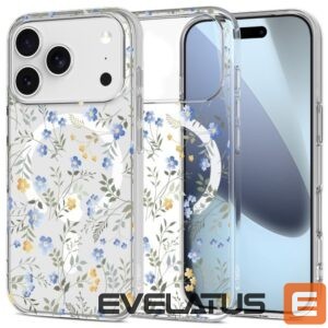 Citas preces Tech-Protect  Tech-Protect FlexAir MagSafe Case for iPhone 17 Pro - Daisies with Leaves 