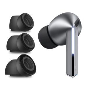 Citas preces Tech-Protect  Tech-Protect Ear Tips for Samsung Galaxy Buds 3 Pro in sizes S / M / L - black (3 pcs.) 