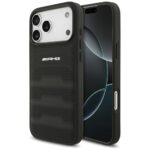 Другие товары Mercedes-Benz  AMG Leather Debossed Lines Logo Case for iPhone 17 Pro Max - Black 