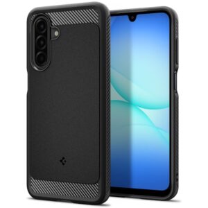 Citas preces Spigen  Spigen Rugged Armor Case for Samsung Galaxy A17 - Matte Black 