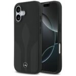 Другие товары Mercedes-Benz  Mercedes Leather The Move MagSafe case for iPhone 17 - black 