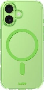 Kitos prekės LAUT  Laut Crystal Fluro MagSafe Case for iPhone 17 - Green 