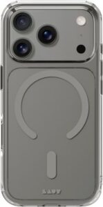 Kitos prekės LAUT  Laut Crystal Fluro MagSafe Case for iPhone 17 Pro Max - Clear Gray 