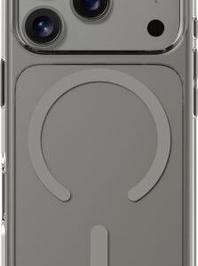 Citas preces LAUT  Laut Crystal Fluro MagSafe Case for iPhone 17 Pro Max - Clear Gray 