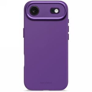 Citas preces Decoded  Decoded AntiMicrobial Silicone Backcover MagSafe Case for iPhone 17 Air - Purple 