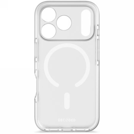 Muud kaubad Decoded Decoded DropTec Transparent Backcover MagSafe Case for iPhone 17 Pro Max - Translucent