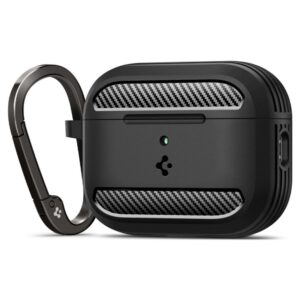 Citas preces Spigen  Spigen Rugged Armor Case for AirPods 3 - Matte Black 