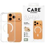 Citas preces Panzer Glass  CARE by PanzerGlass Fashionable Samba Case w. White MagSafe for iPhone 17 Pro - Transparent 