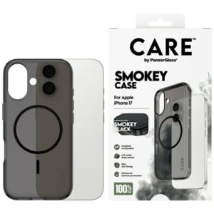 Citas preces Panzer Glass  CARE by PanzerGlass Flagship Urban Explorer Case w. Black MagSafe for iPhone 17 - Black 