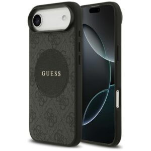 Kitos prekės Guess  Guess 4G Circle Classic Logo MagSafe case for iPhone Air - black 