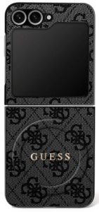 Kitos prekės Guess  Guess 4G Classic MagSafe Case for Samsung Galaxy Z Flip 7 - Black 