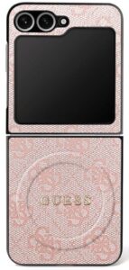 Kitos prekės Guess  Guess 4G Classic MagSafe Case for Samsung Galaxy Z Flip 7 - Pink 